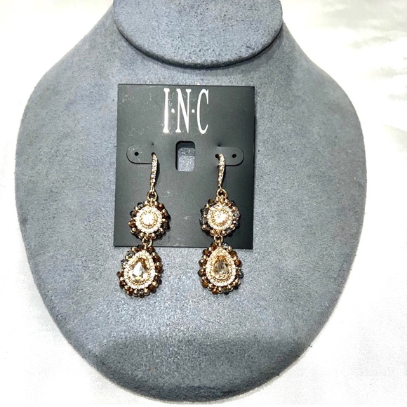 INC International Concepts Jewelry - INC, Drop Earrings. NWT
